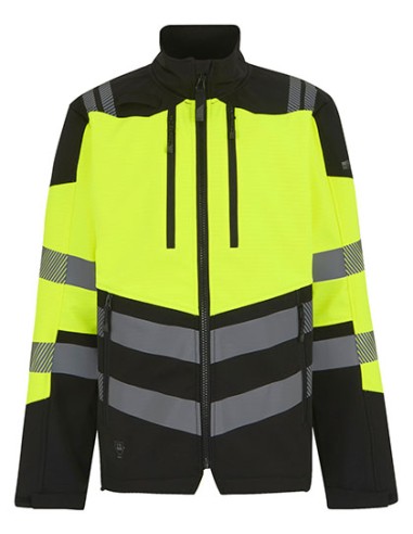 REG-TRA760-Hi-Vis X-Pro 3 Layer Softshell Jacket (Class 2)